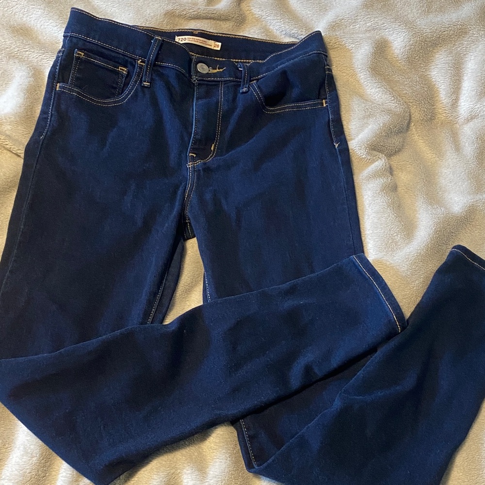 Levi's Dark Blue Skinny Jeans